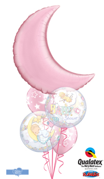 Baby Shower Moon & Stars Balloon Bouquet