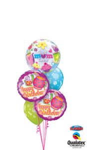 Best Mum Bubble Balloon Bouquet