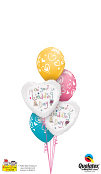 Rachel Ellen - On Your Wedding Day Balloon Bouquet
