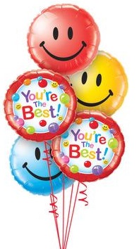 lots & lots of smiles Balloon Bouquet