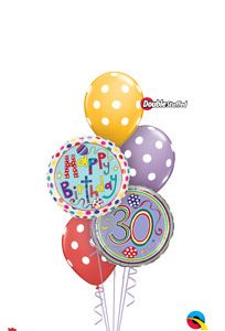 rachel ellen - 30th birthday Balloon Bouquet